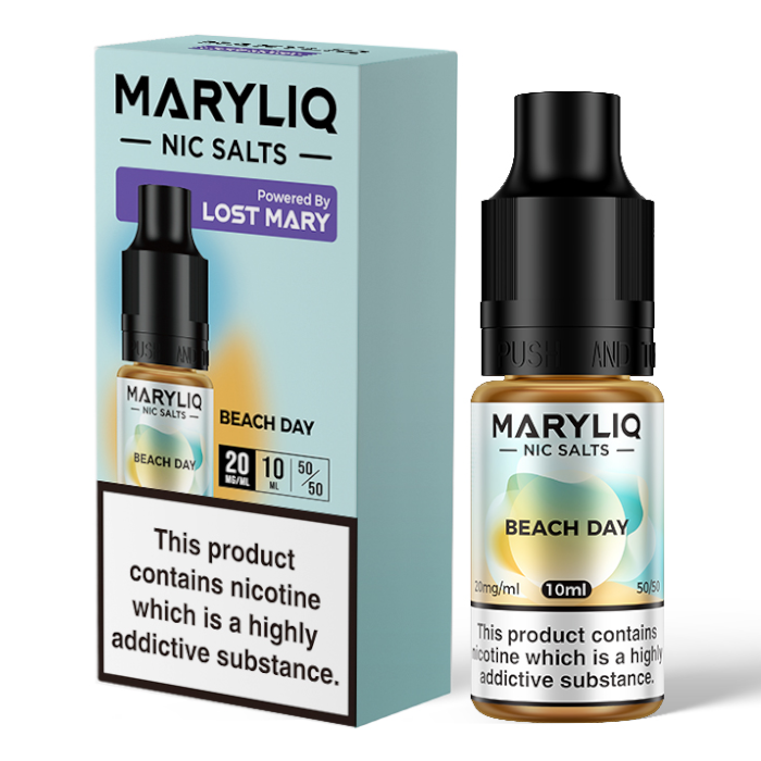 MARYLIQ Nic Salts - Beach Day - 10ml - 20mg